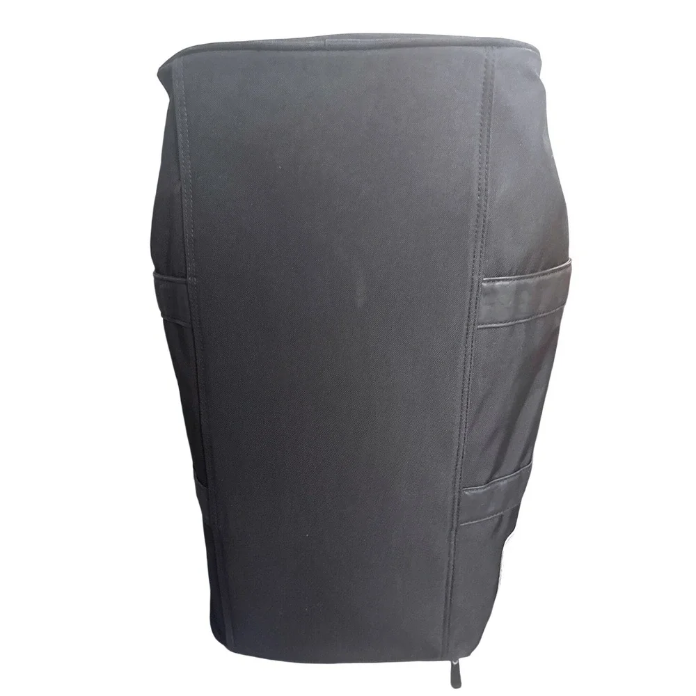 Herschel Supply Co Novel Duffle Bag Black Canvas Shoe Compartment Travel Gym